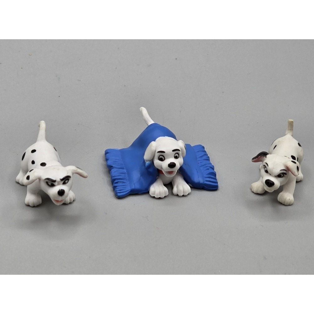 Vintage 90's Lot Of 3 Disney 101 Dalmatians Figures‎